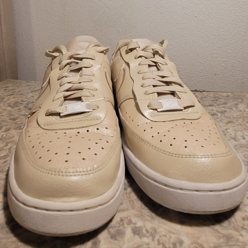 Women's Nike Court Vision Low Premium - Picture 9 of 10